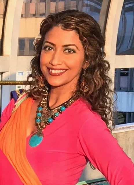 Sanam Azeem close-up portrait