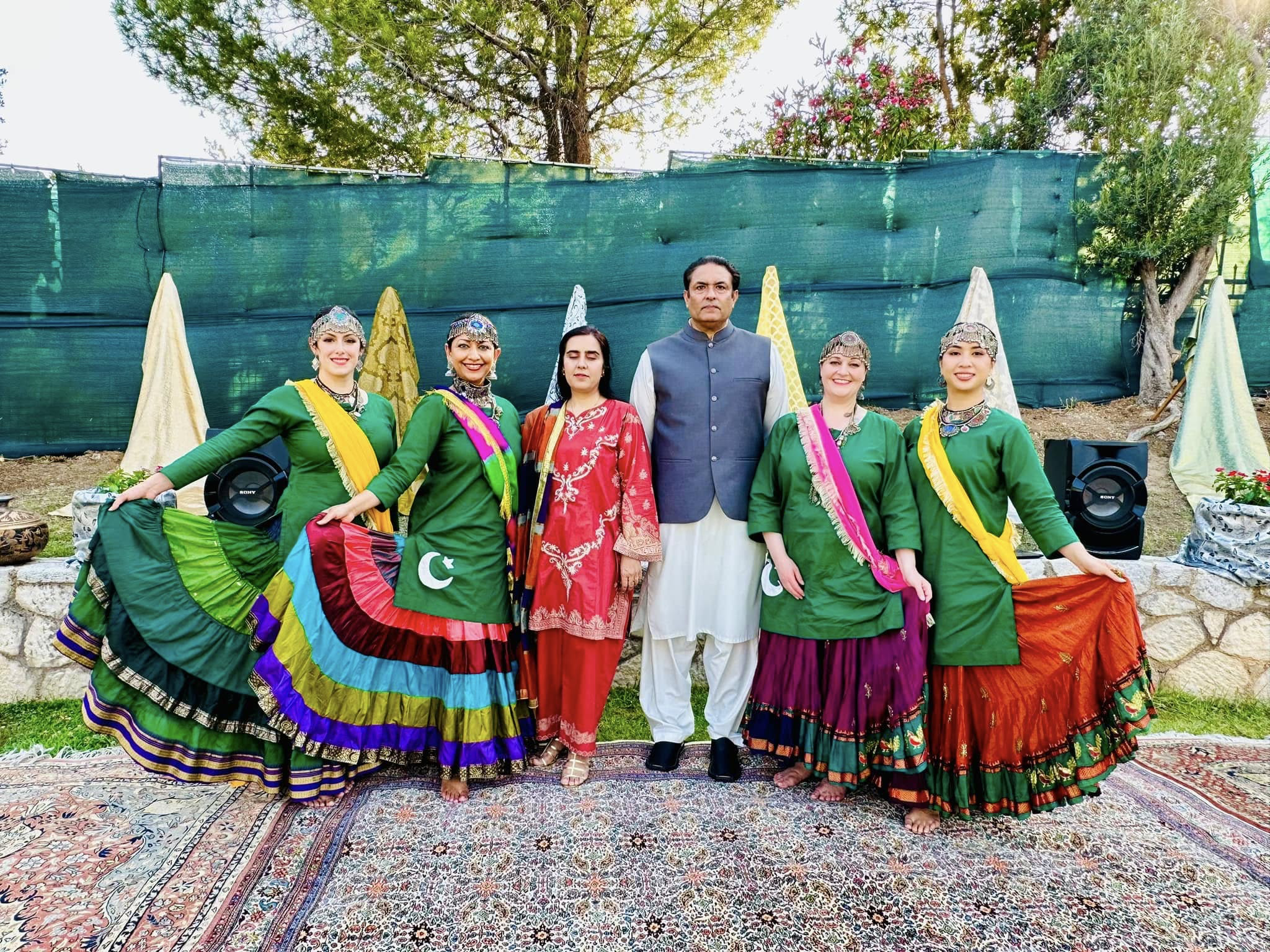 With H.E. Ambassador Aamar Aftab Qureshi at Pakistan House Athens