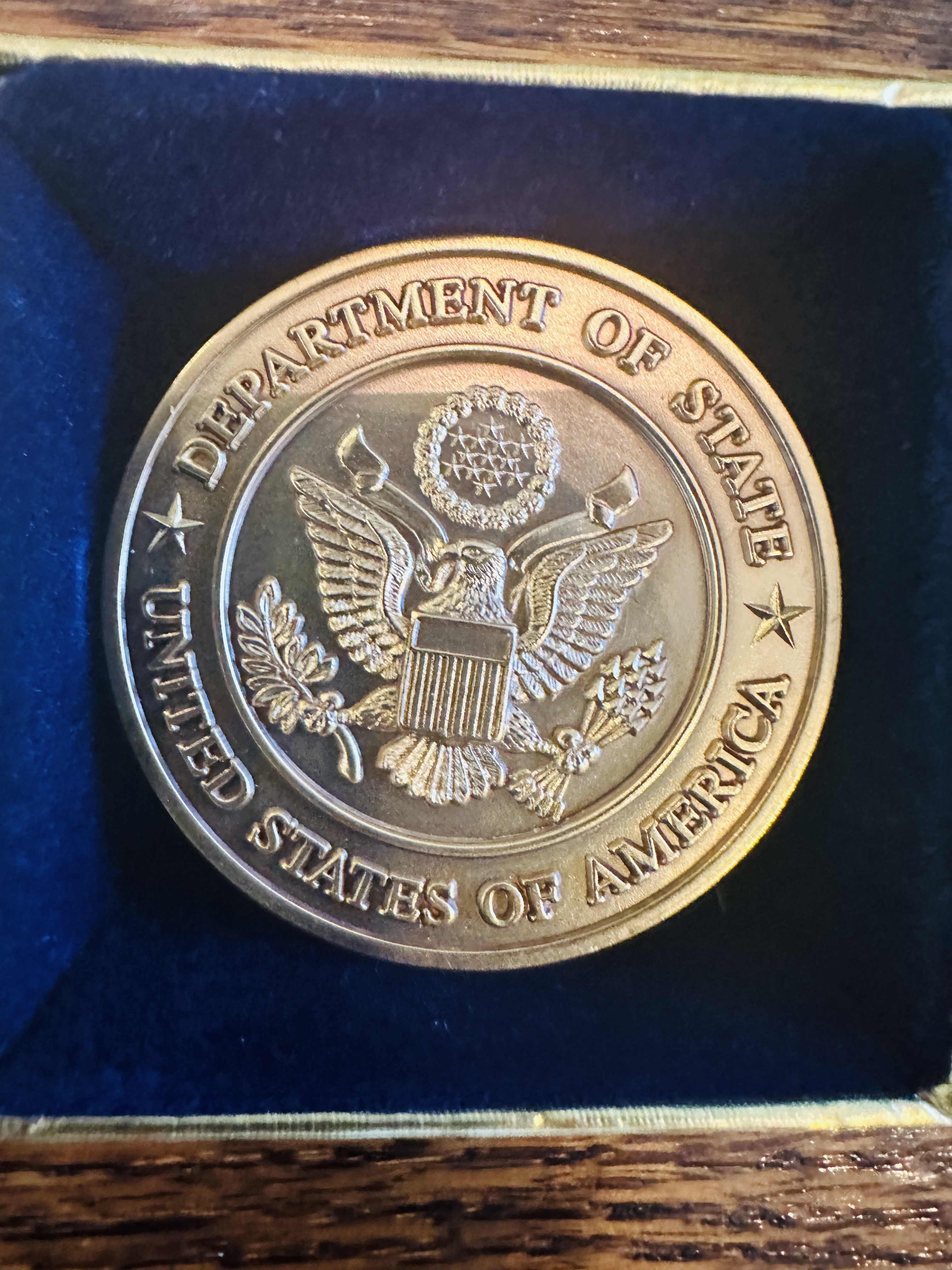 U.S. Department of State Secretary's Coin