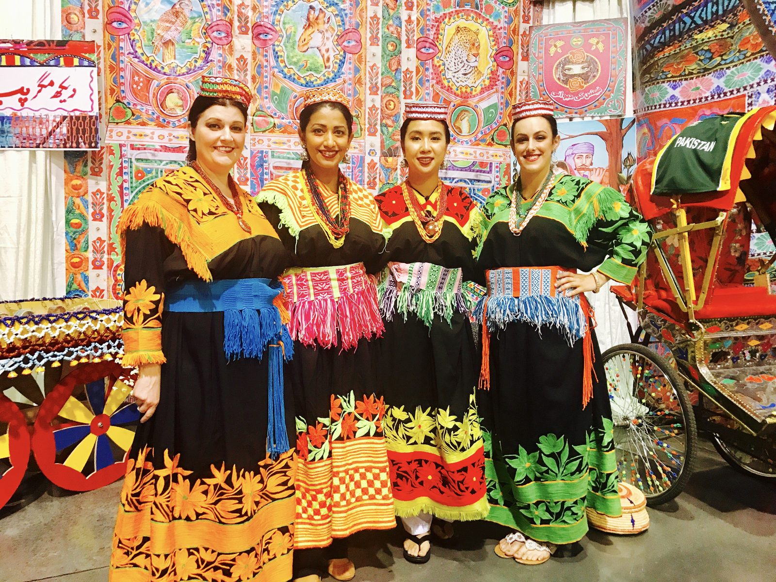 Sanam Studios Dancers in Kalash costume