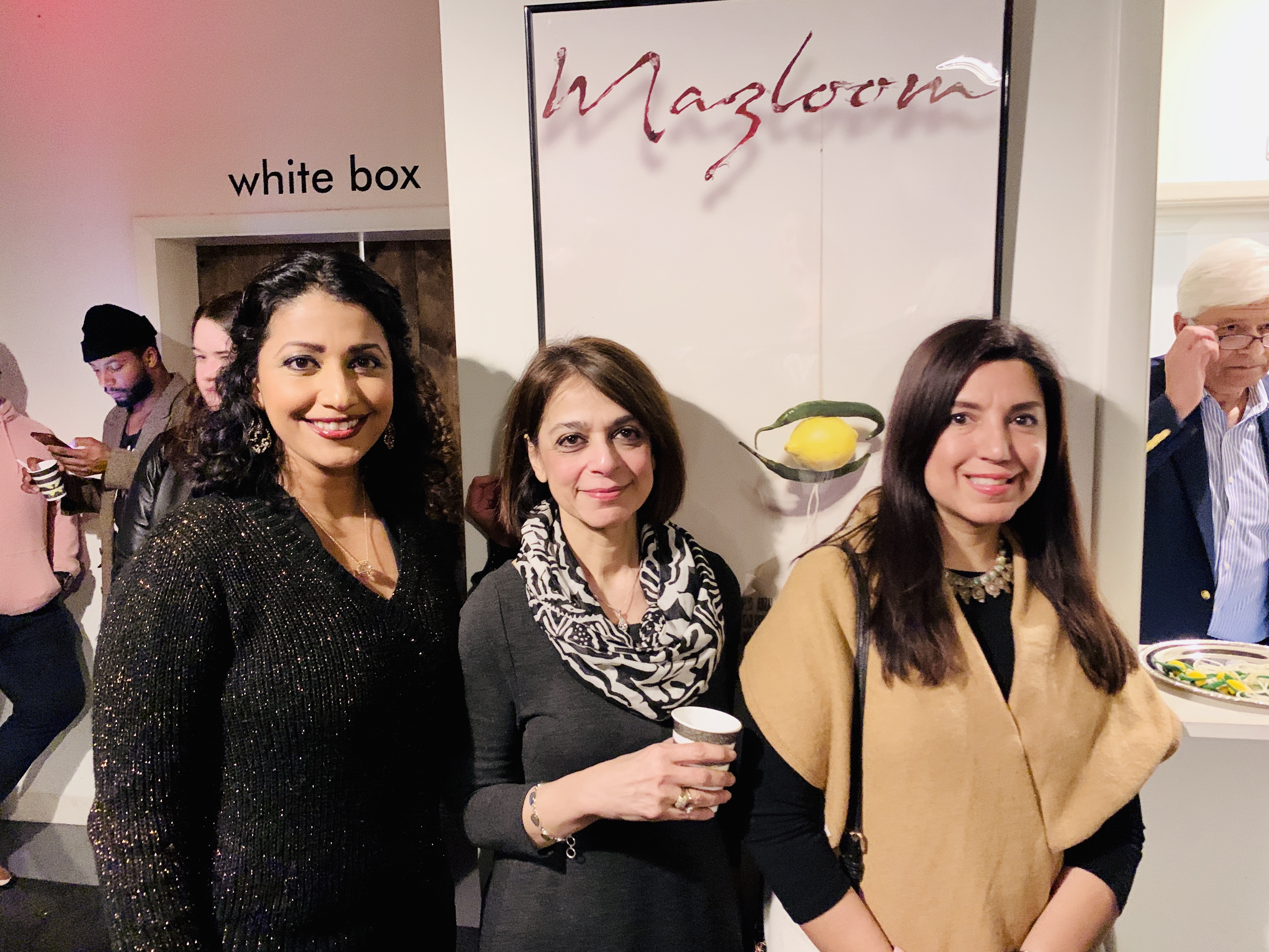 Mazloom premiere at White Box gallery