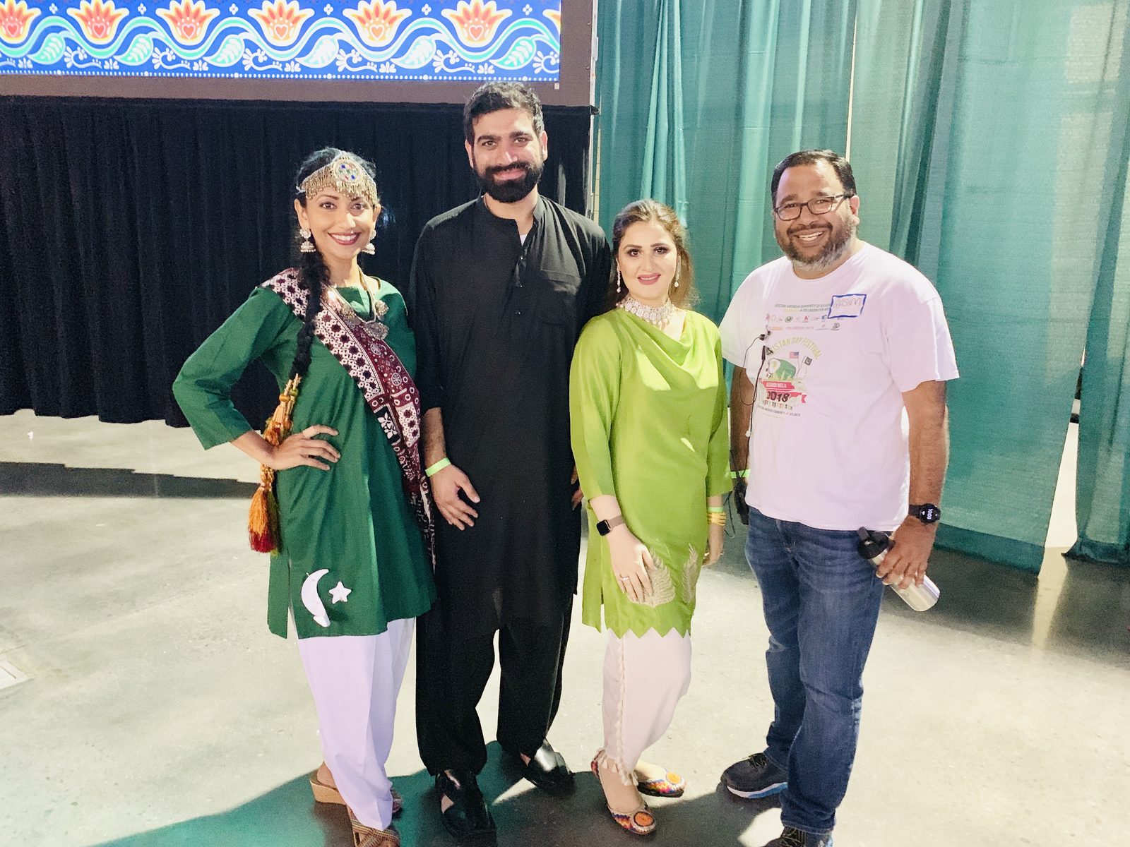 PAFA founding team — Sanam Azeem, Azeem Lasi, Amna Khan, and Qasim Ijaz