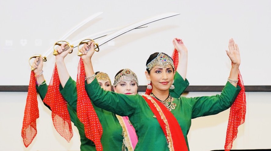 Sanam Studios sword dance performance